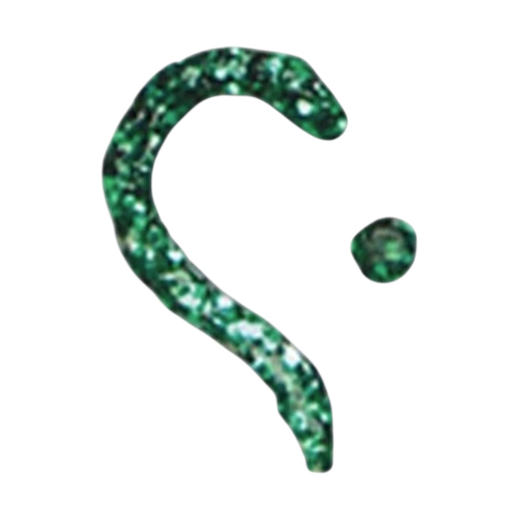 Plaid Fashion Relief™ Dimensional Fabric Paint – Kelly Green Glitter (1.1oz)