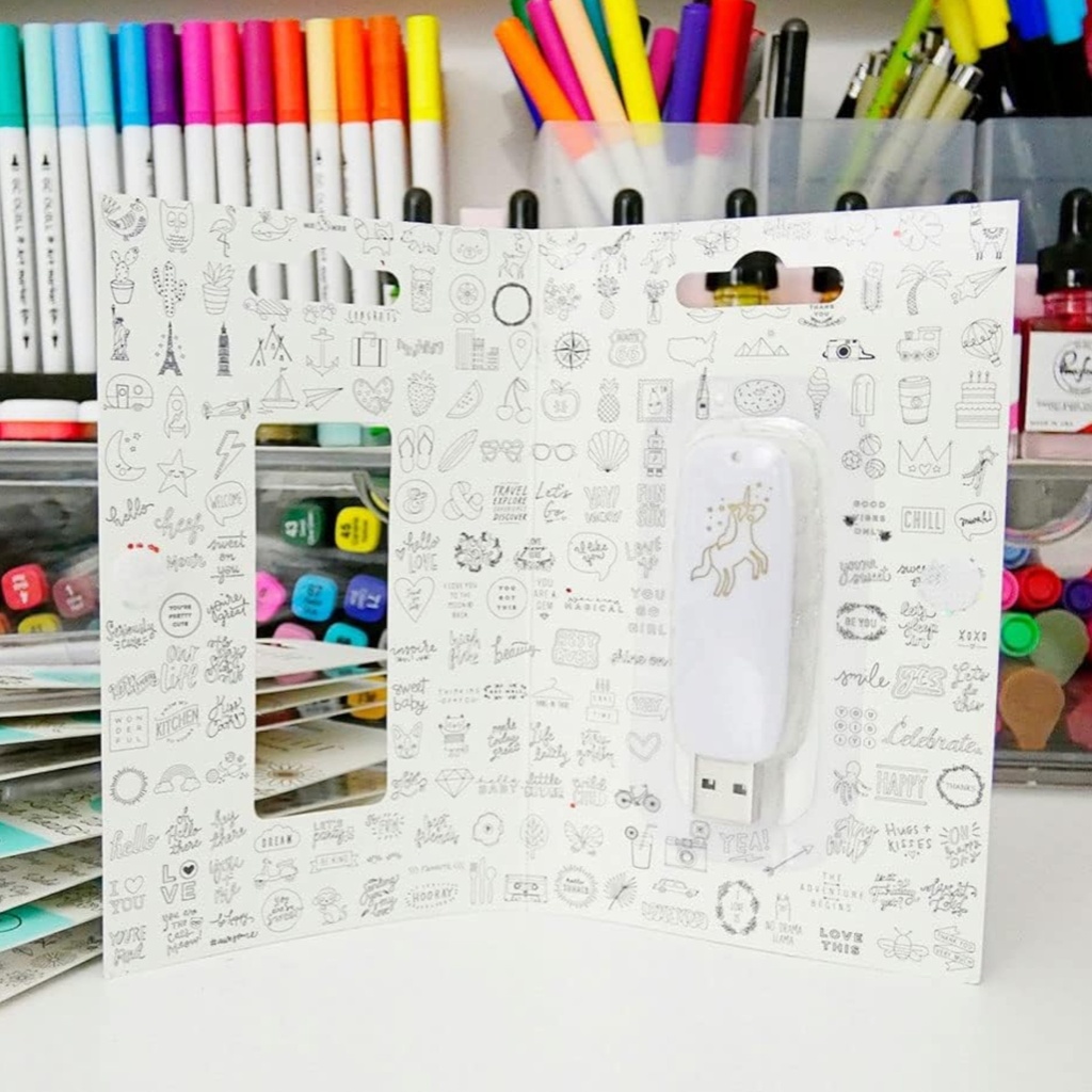 We R Makers Foil Quill USB - Icons & Words (200 designs)