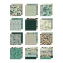 Tim Holtz Idea-ology Palette Collection: Teal 12 x 12