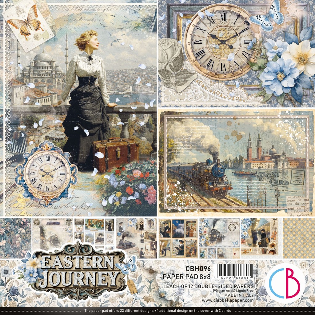 Ciao Bella Paper Eastern Journey Paper Pad Collection