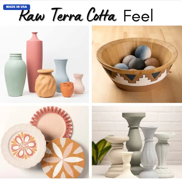 FolkArt Terra Cotta Textured Paint - Mesa Pink (2oz)