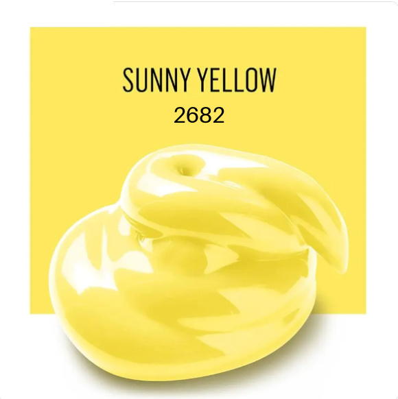 FolkArt Acrylic Paint - Sunny Yellow (8oz)
