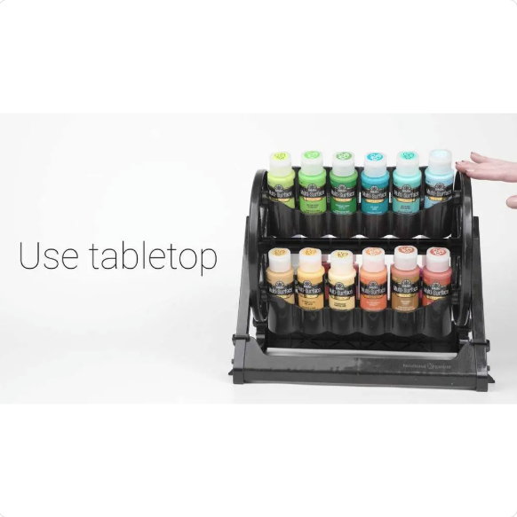 FolkArt Rotational Paint Storage Organiser Caddy 