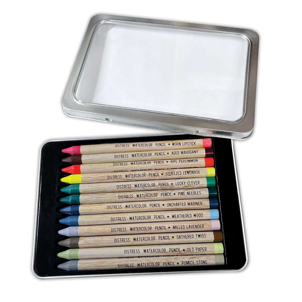 Tim Holtz® Distress Watercolour Pencils Kit 5 (12 Pack)