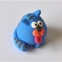 COLORPLUS 500g Blue Coloured Natural Self-hardening Clay