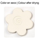 COLORPLUS 500g White Coloured Natural Self-hardening Clay