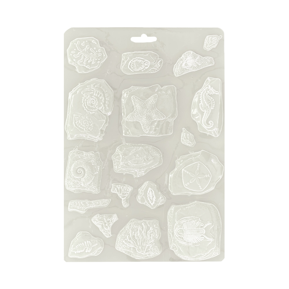 Soft Mould A5 - Silent Sea fossils