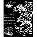 Assortment stencil Silent Sea 8 pcs 