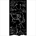 Assortment stencil Silent Sea 8 pcs 