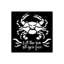 Assortment stencil Silent Sea 8 pcs 
