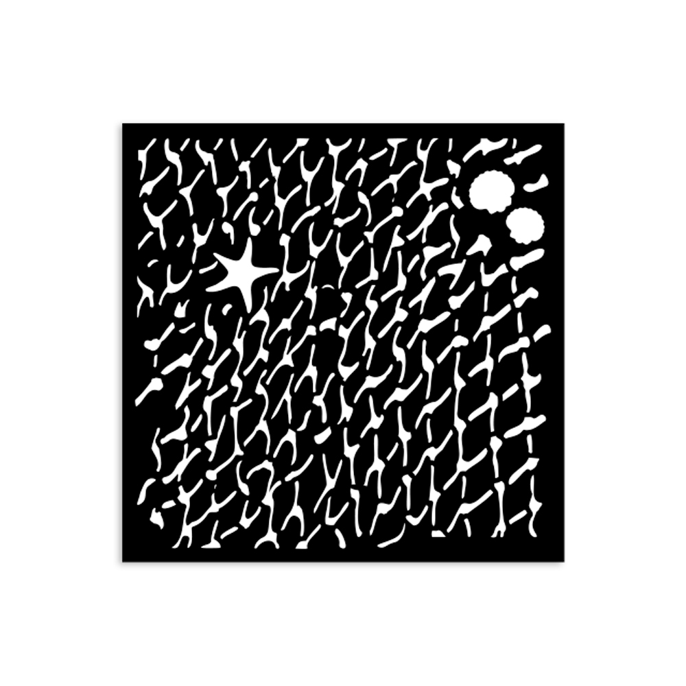 Assortment stencil Silent Sea 8 pcs 
