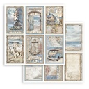 Scrapbooking Pad 10 sheets cm 30,5x30,5 (12"x12") - Silent Sea
