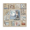 Scrapbooking Pad 22 sheets cm 30,5x30,5 (12"x12") Single face - Silent Sea