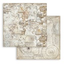 Scrapbooking Small Pad 10 sheets cm 20,3X20,3 (8"X8") Backgrounds Selection - Silent Sea
