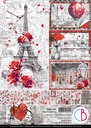 Ciao Bella Paper - Paris Je t’aime - A4 Creative Pad A4 