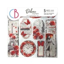 Ciao Bella Paper - Paris Je t’aime 6"x6" Deluxe Silver Paper 