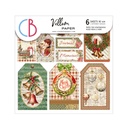 Ciao Bella Paper - The Nutcracker Fussy 6"x6" Vellum