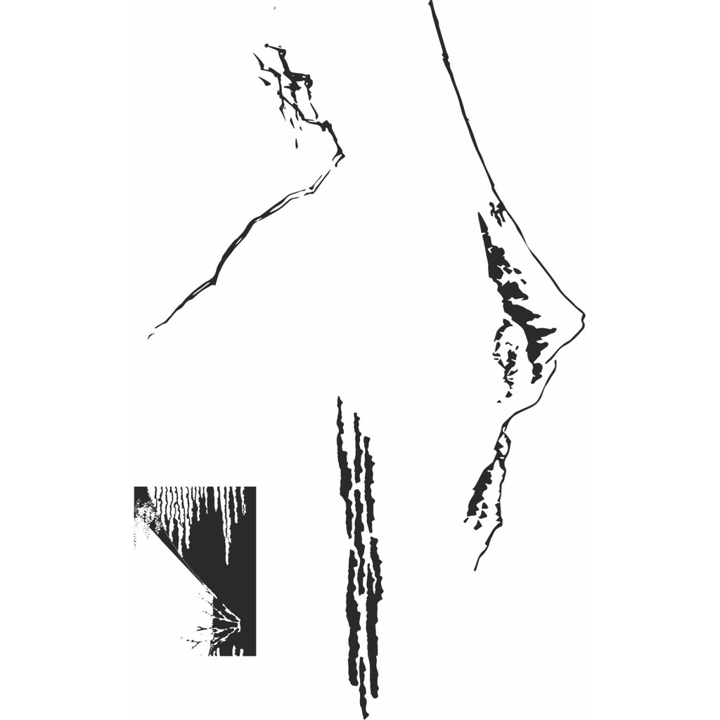 Personal Impressions Mountain Outline stamp set