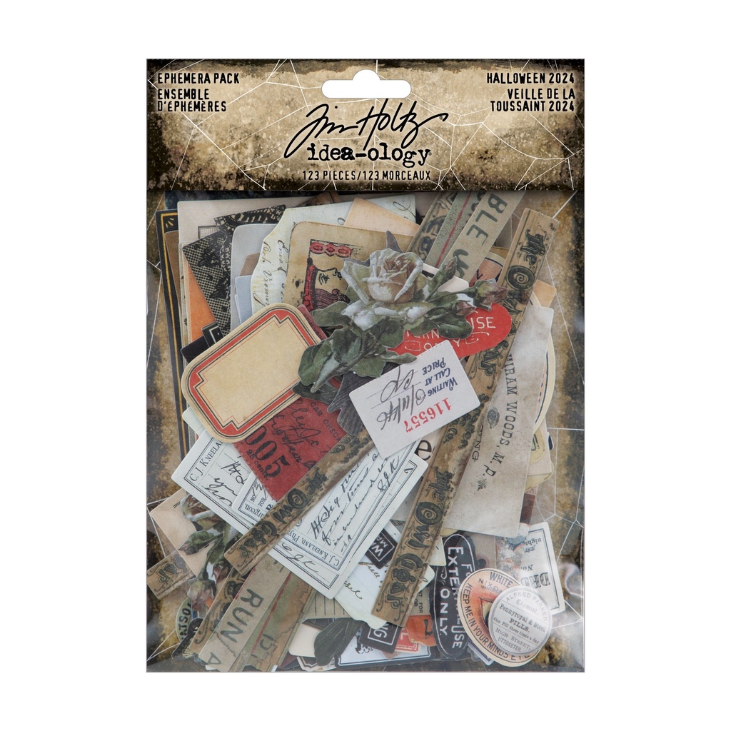  Tim Holtz Idea-ology - Halloween Ephemera Pack
