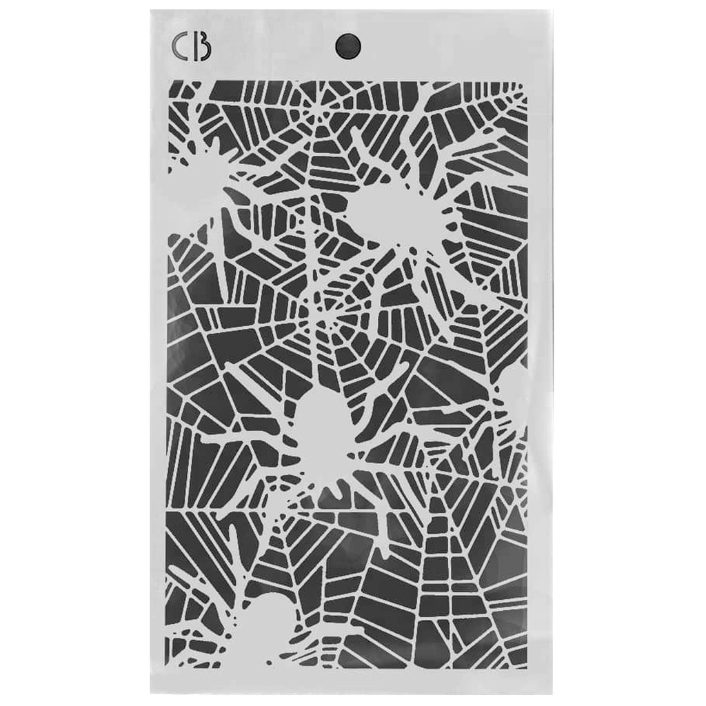 Texture Stencil 5x8"  Spiders
