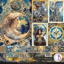 Celestial Paper Pad 12"x12" 12/Pkg