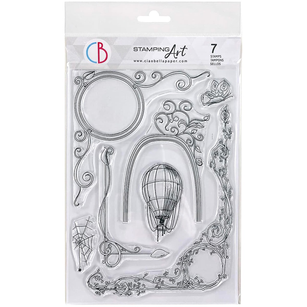 Ciao Bella Paper - Frames 6"x8" stamp set