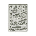 Stamperia - Silent Sea - Rudders and Boats A5 Silicon Mould