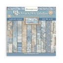 Stamperia Silent Sea Scrapbooking Pad 8"x 8" Backgrounds