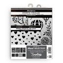 Stamperia - Timeless - Assortment stencils (8 pcs)