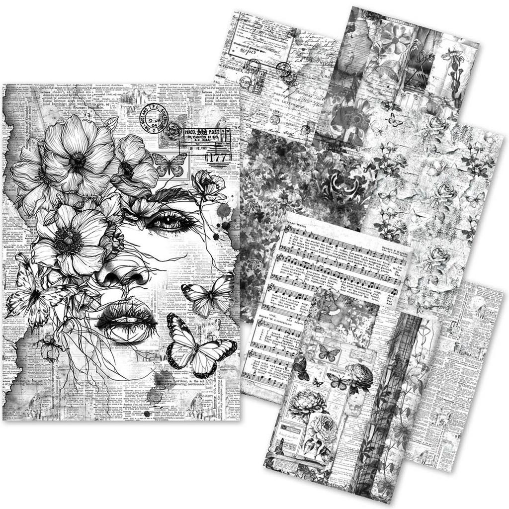 Ciao Bella Paper - Meaningful Memories Craftmix A5 Paper Pack (Tissue & Vellum Variety)(Shipping from 2nd June)