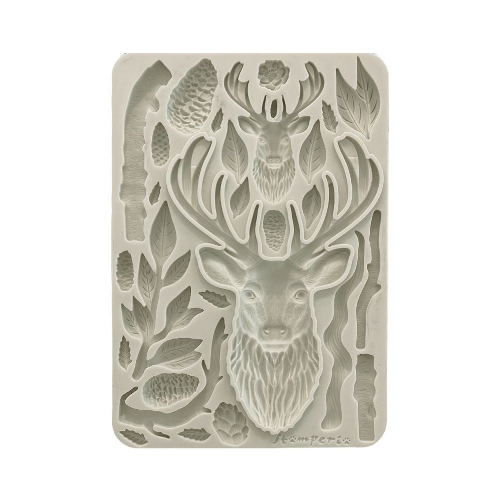 Stamperia - The Owl's House - Deer A5 Silicon Mould