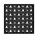 Stamperia - Candy Christmas - Tree Pattern Stencil (18cmX18cm)  