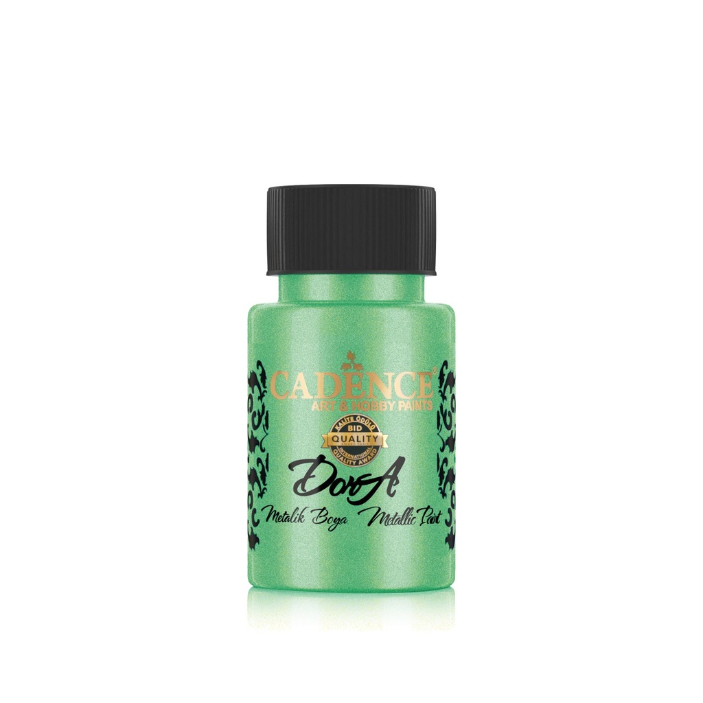Cadence Dora Metallic Paint - Vivid Green (50ml)
