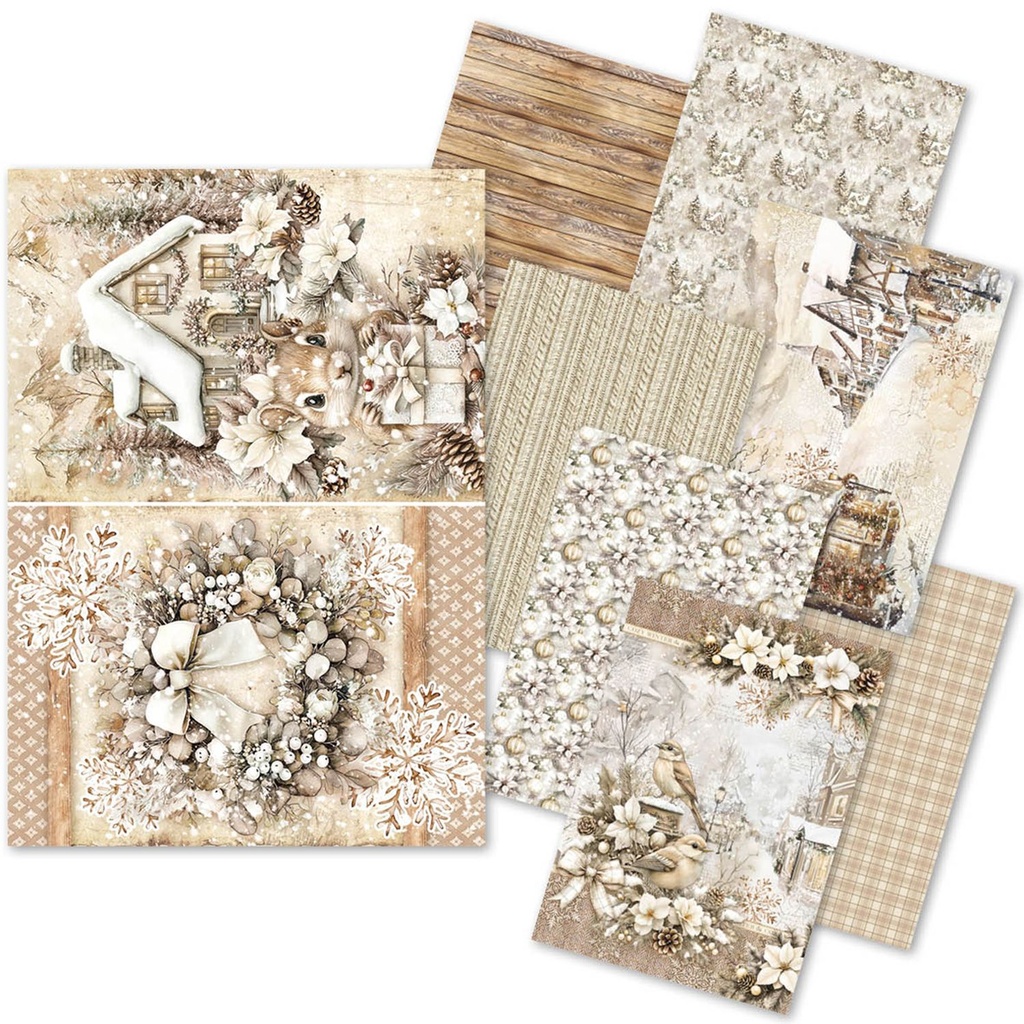 Ciao Bella Paper - Winter Season - A5 Rice Paper Mix