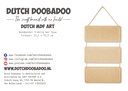 Dutch Doobadoo MDF Hanging Panels with Rope