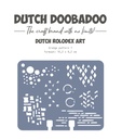 Dutch Doobadoo Mask Art - Rollerdex Pattern