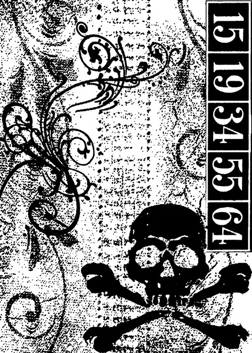 Tim Holtz - Stampers Anonymous Components - Skull