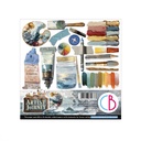 Ciao Bella Paper - An Artist Journey - 6"x6" Fussy Cut Pad 