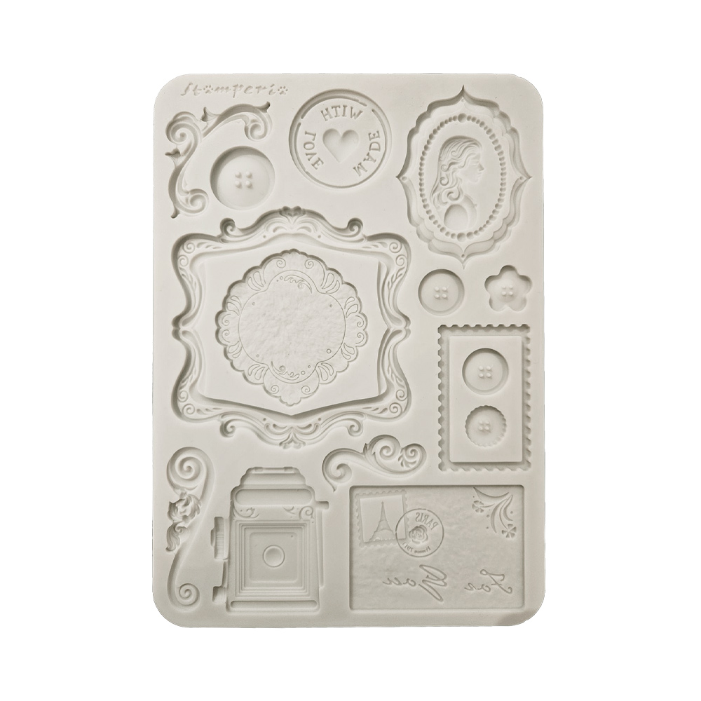 Stamperia - Quiet Days - A5 Silicon Mould - Plates