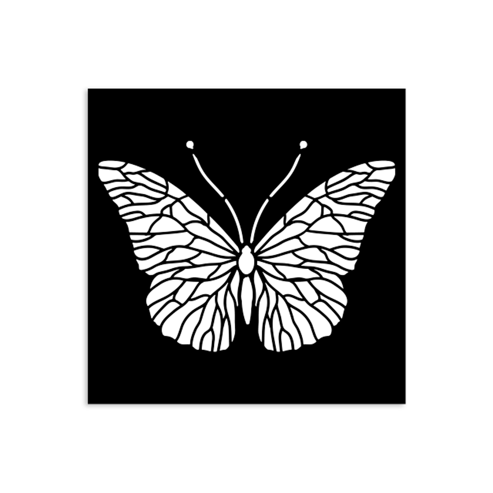 Stamperia - Quiet Days - Butterfly Stencil (12x12cm)