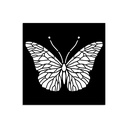 Stamperia - Quiet Days - Butterfly Stencil (12x12cm)