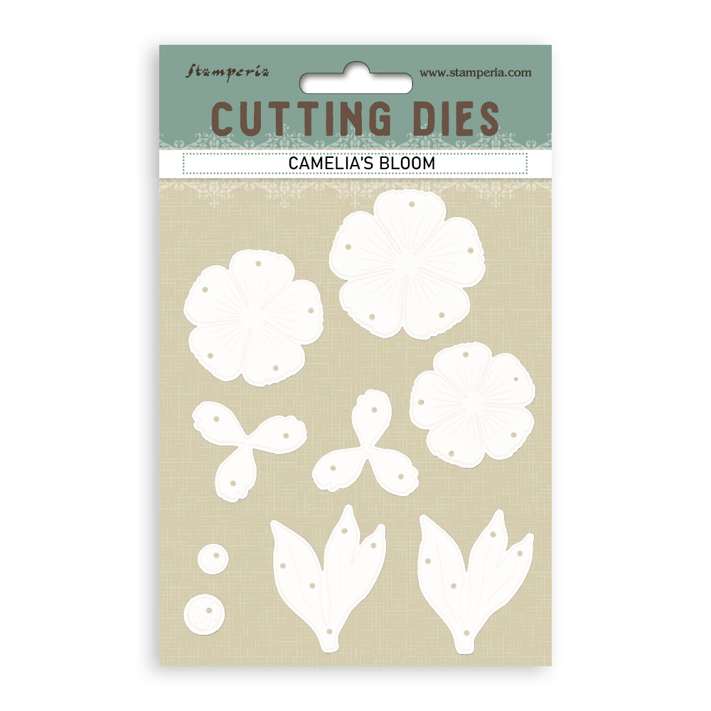Stamperia - Quiet Days - Camelia's Bloom die set