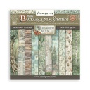 Stamperia - Herbarium Silvae - 12"x12" Double Sided Backgrounds Scrapbooking Pad