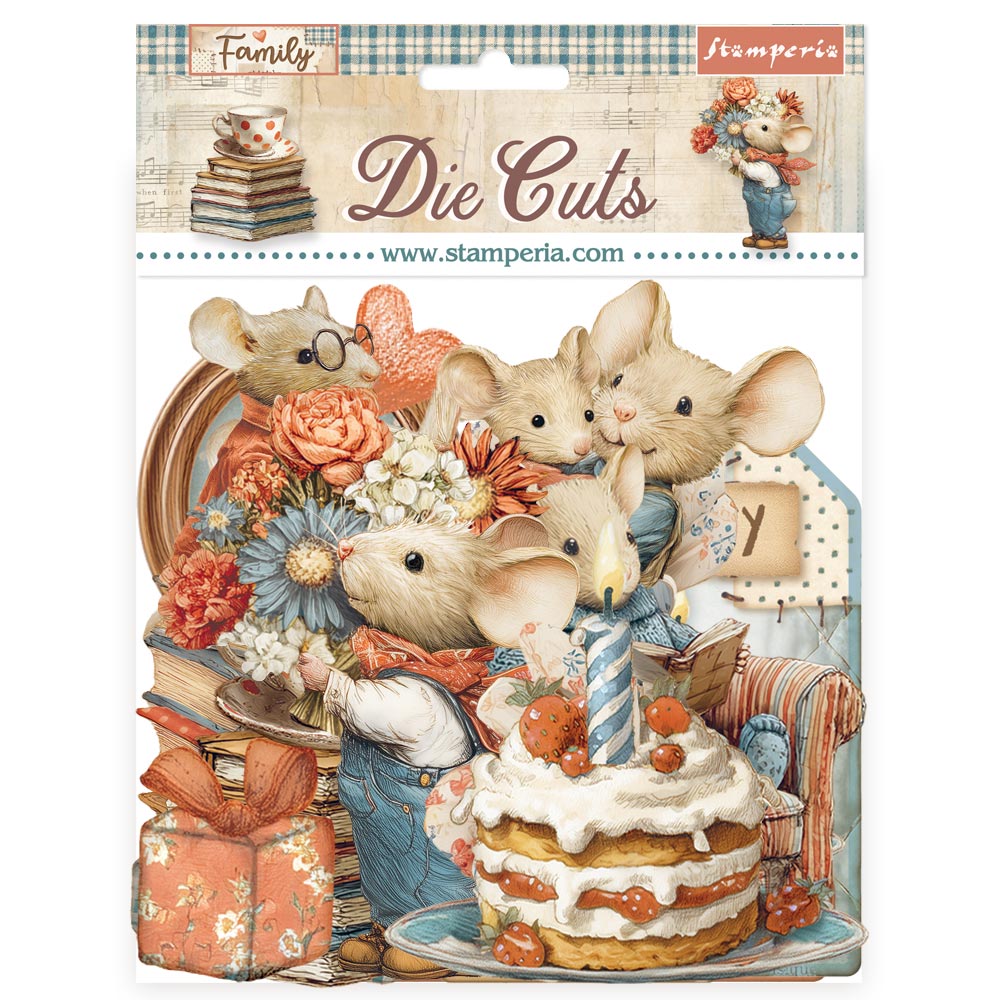 Stamperia - Family - Die cuts