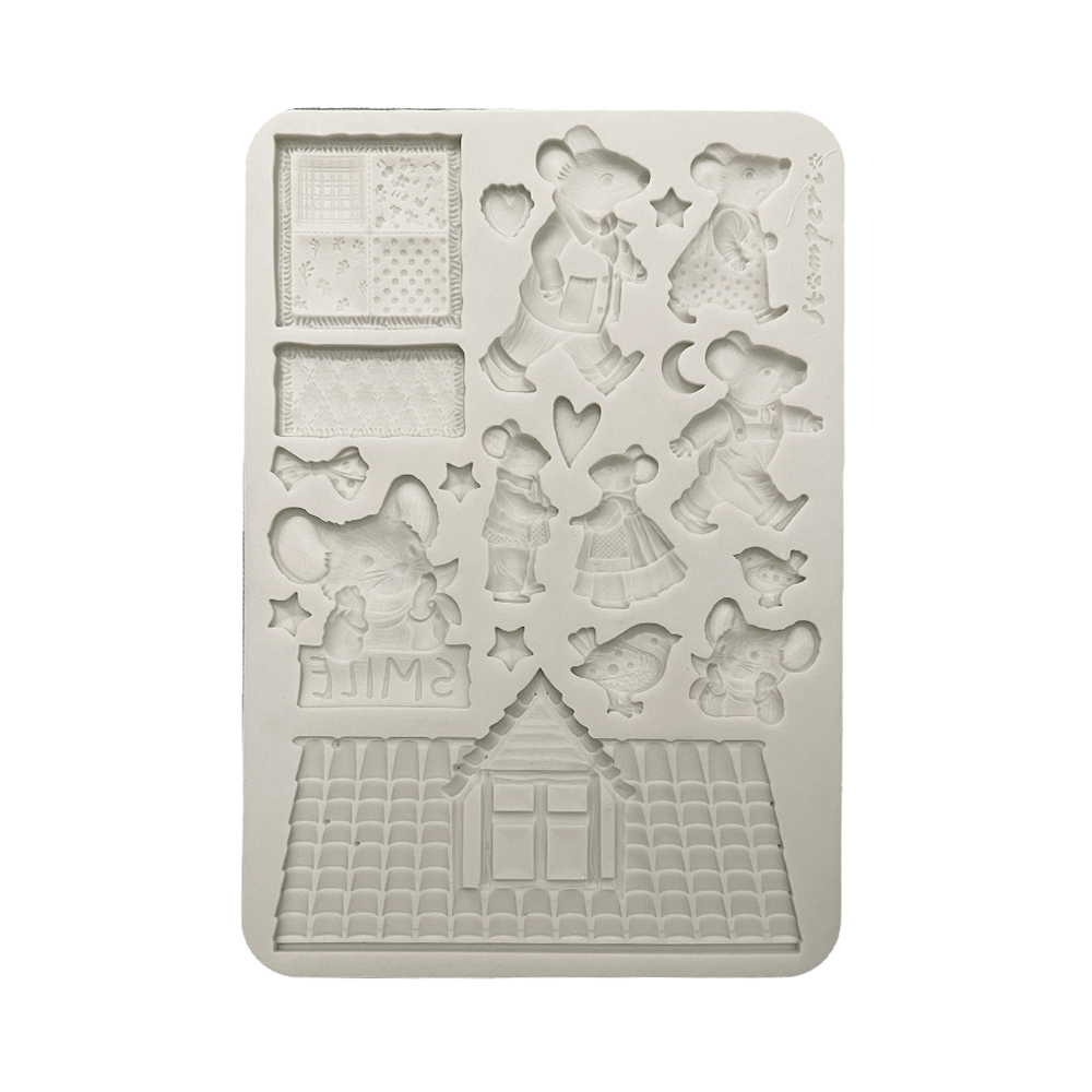 Stamperia - Family - Mice A5 Silicon Mould