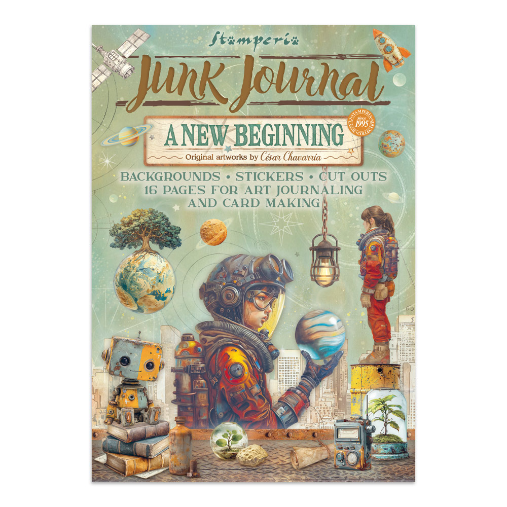 Stamperia - A New Beginning - Junk Journal