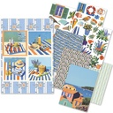  Ciao Bella Paper - Riviera Dream - A5 Rice Paper (mixed x 8) 
