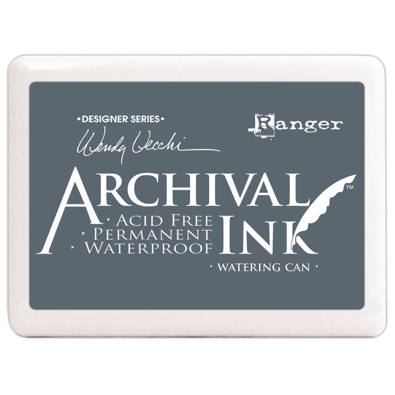 Ranger Archival Jumbo ink pad - Watering Can 