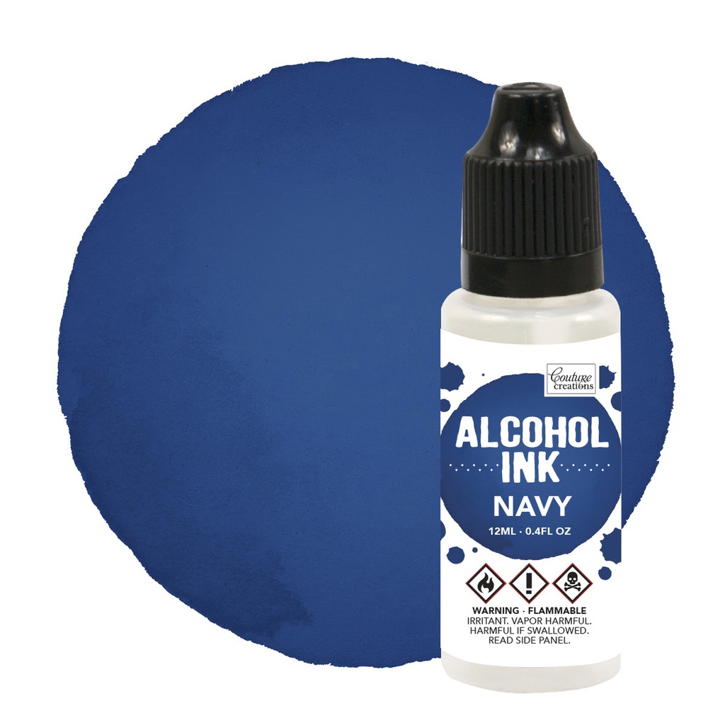 Couture Creations Alcohol Ink - Navy (12ml)