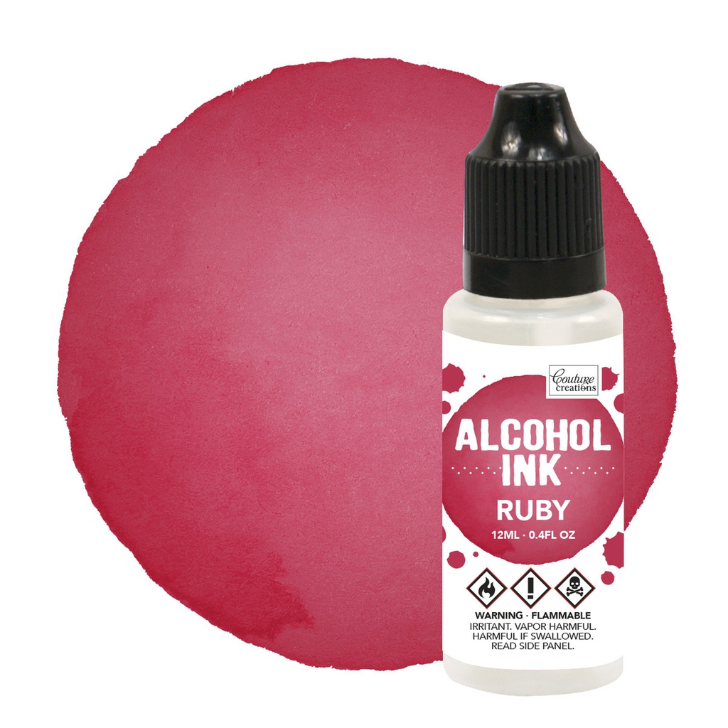 Couture Creations Alcohol Ink - Ruby (12ml)
